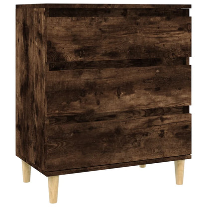 Sideboard Smoked Oak 60x35x70 cm Engineered Wood