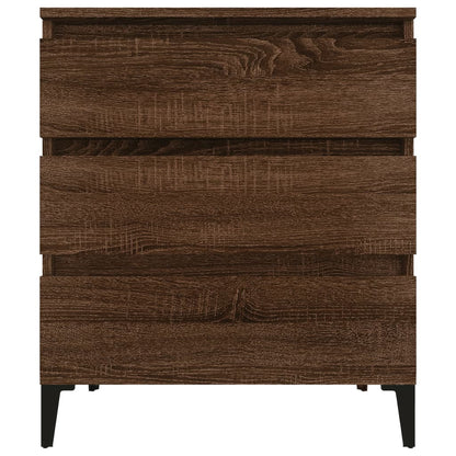 Sideboard Brown Oak 60x35x70 cm Engineered Wood