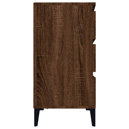 Sideboard Brown Oak 60x35x70 cm Engineered Wood
