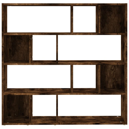 Book Cabinet/Room Divider Smoked Oak 105x24x102 cm