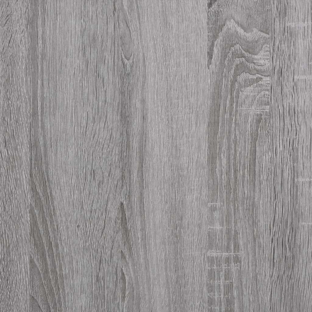 Hanging Glass Cabinet Lyon Grey Sonoma 40x31x60 cm Engineered Wood