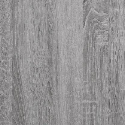 Hanging Glass Cabinet Lyon Grey Sonoma 40x31x60 cm Engineered Wood