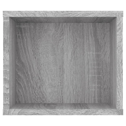 Hanging TV Cabinet Grey Sonoma 100x30x26.5 cm Engineered Wood