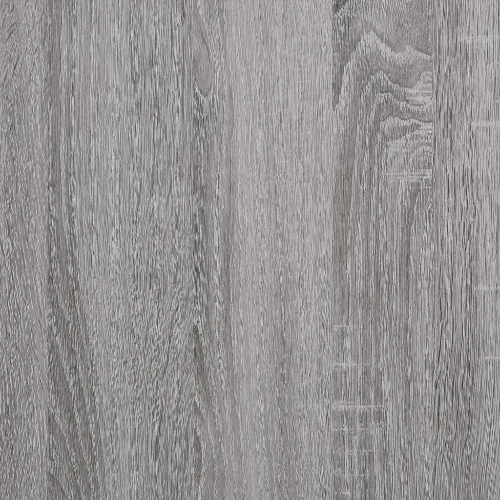 Wall Shelf Grey Sonoma 102x30x29 cm Engineered Wood