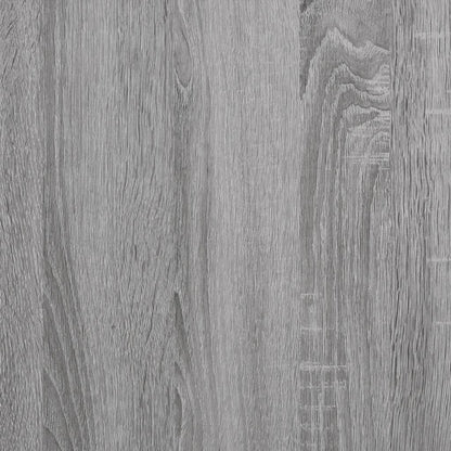 Wall Shelf Grey Sonoma 102x30x29 cm Engineered Wood