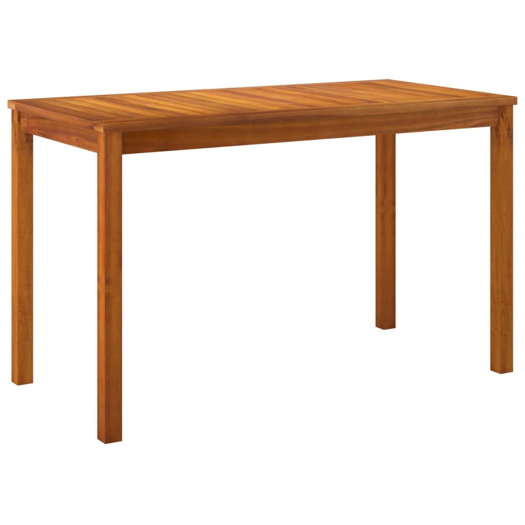 Garden Table | Natural Wood | Solid Acacia Wood | Medium | Durable