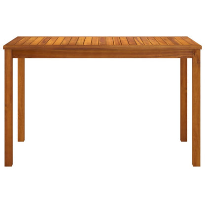 Garden Table | Natural Wood | Solid Acacia Wood | Medium | Durable