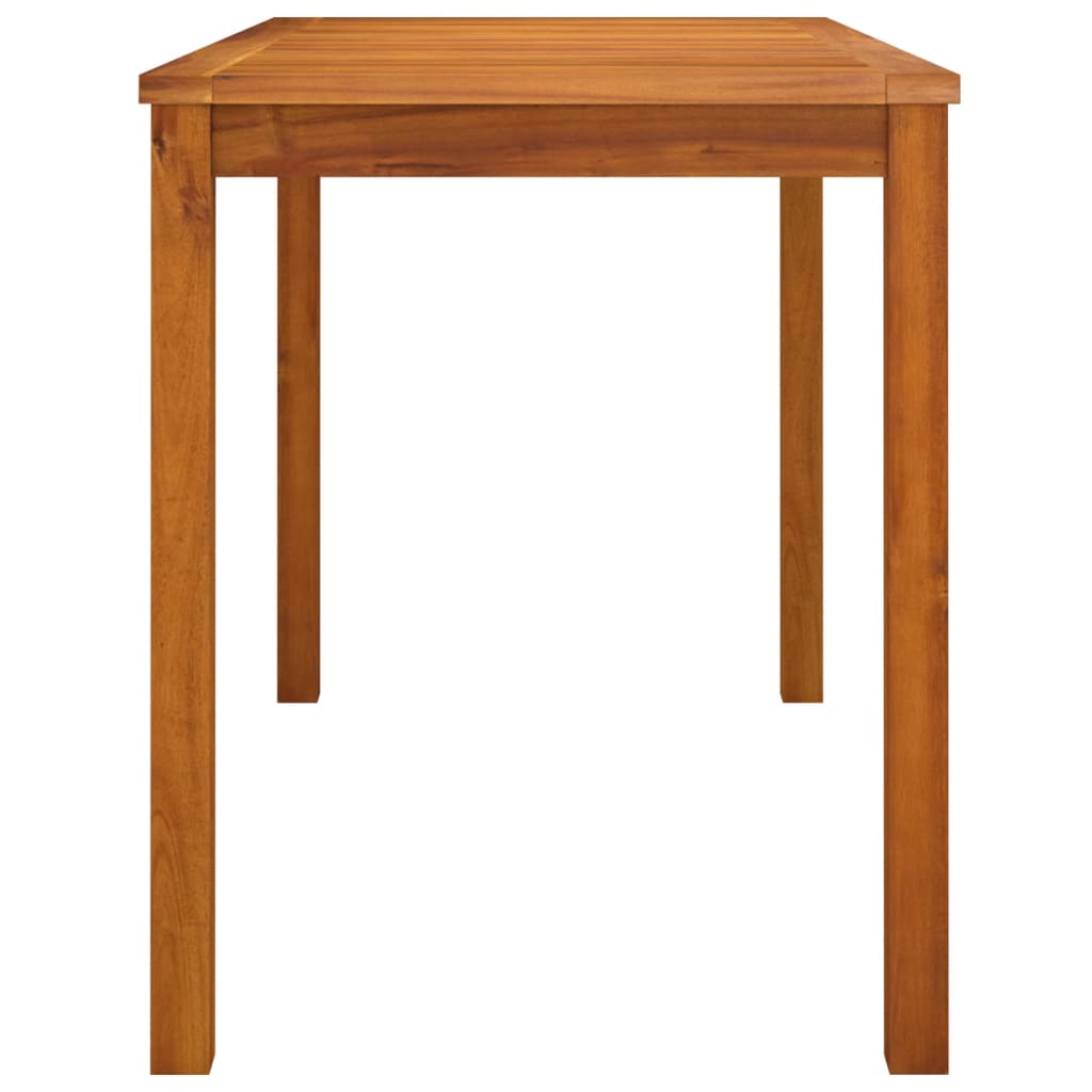 Garden Table | Natural Wood | Solid Acacia Wood | Medium | Durable