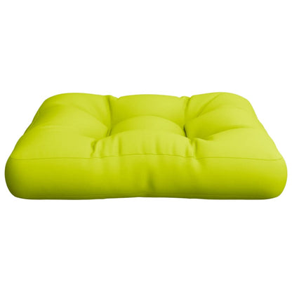 Pallet Cushion Bright Green 50x50x12 cm Fabric