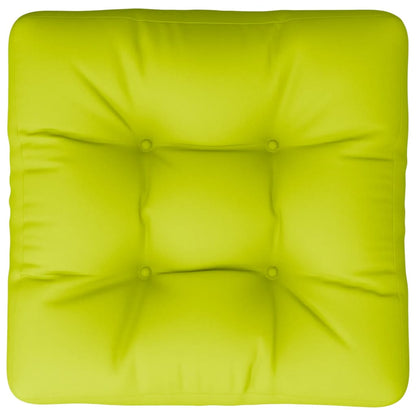 Pallet Cushion Bright Green 50x50x12 cm Fabric