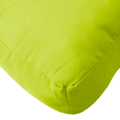 Pallet Cushion Bright Green 50x50x12 cm Fabric