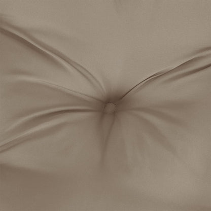 Pallet Cushion Taupe 70x70x12 cm Fabric