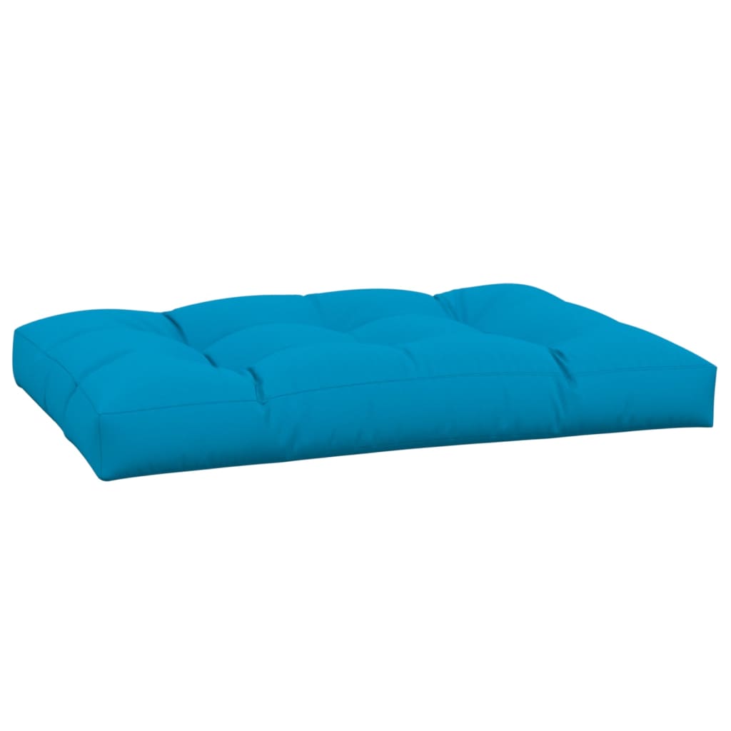 Pallet Cushion Blue 120x80x12 cm Fabric