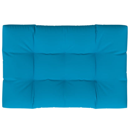 Pallet Cushion Blue 120x80x12 cm Fabric