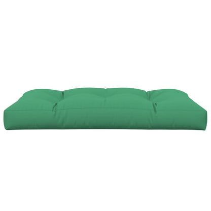 Pallet Cushion Green 120x80x12 cm Fabric
