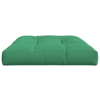Pallet Cushion Green 120x80x12 cm Fabric