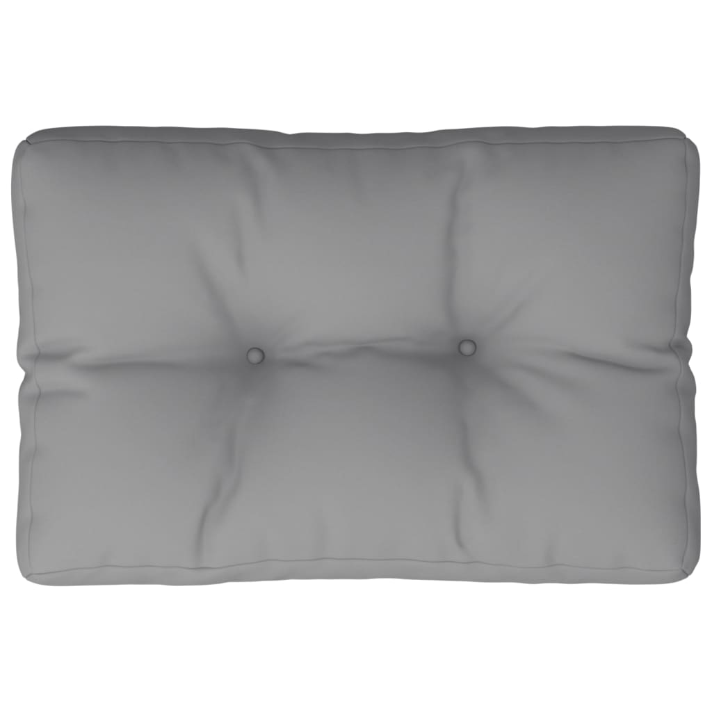 Pallet Cushion Gray 23.6"x15.7"x4.7" Fabric