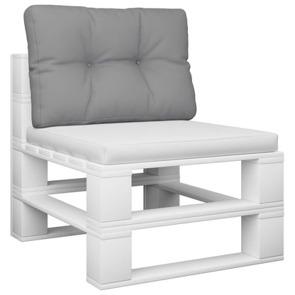 Pallet Cushion Gray 23.6"x15.7"x4.7" Fabric