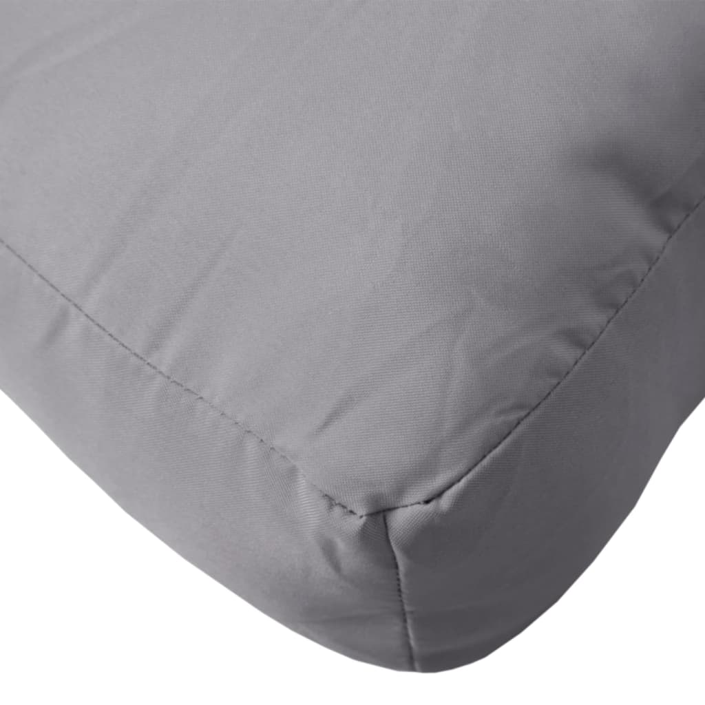 Pallet Cushion Gray 23.6"x15.7"x4.7" Fabric