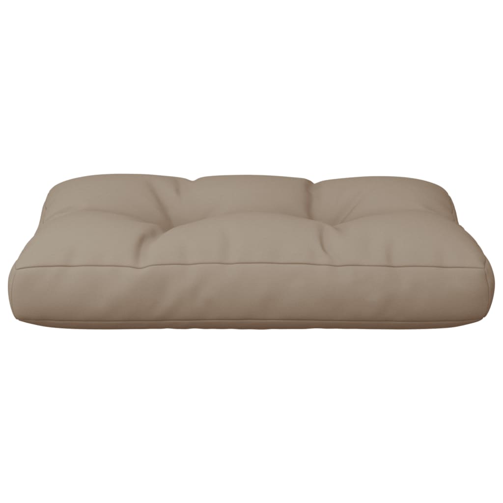 Pallet Cushion Taupe 23.6"x15.7"x4.7" Fabric