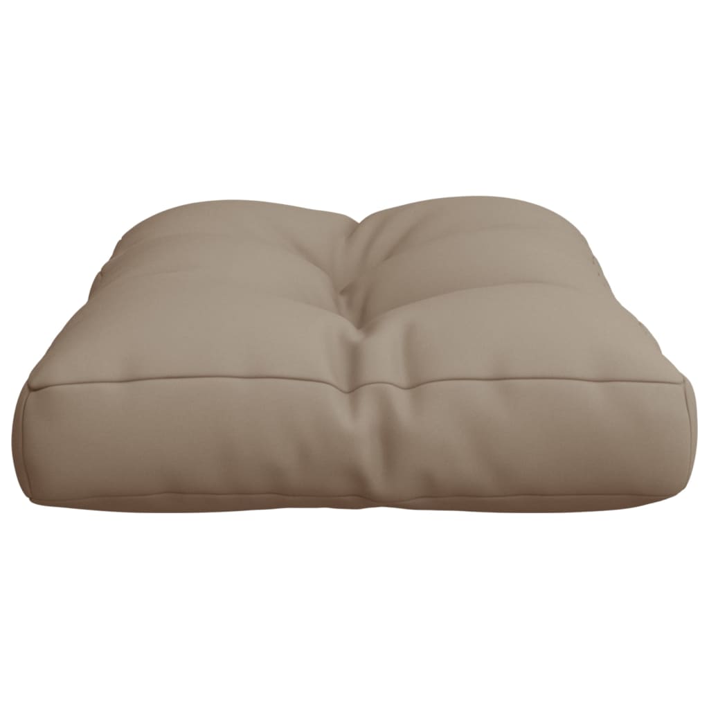 Pallet Cushion Taupe 23.6"x15.7"x4.7" Fabric