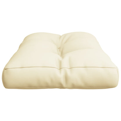 Pallet Cushion Cream 80x40x12 cm Fabric
