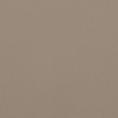 Pallet Cushion Taupe 80x40x12 cm Fabric