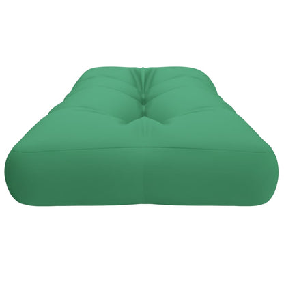 Pallet Cushion Green 120x40x12 cm Fabric