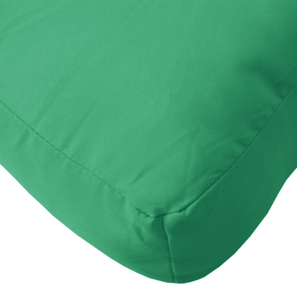Pallet Cushion Green 120x40x12 cm Fabric