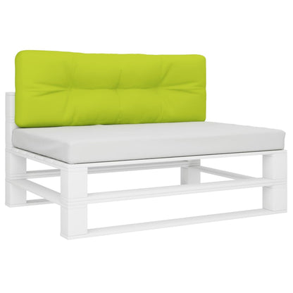 Pallet Cushion Bright Green 120x40x12 cm Fabric