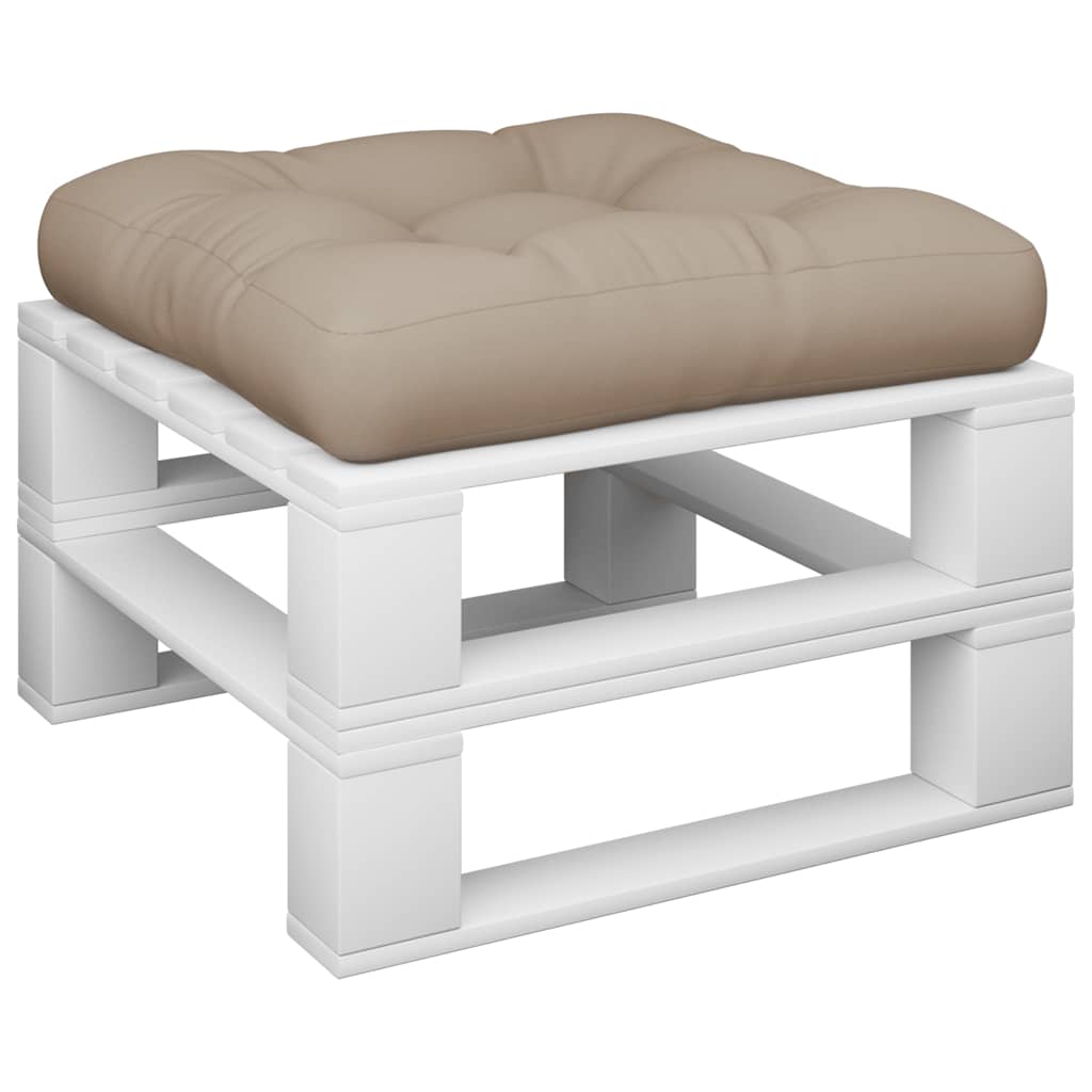 Pallet Cushion Taupe 60x61.5x10 cm Fabric