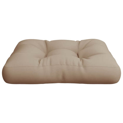Pallet Cushion Taupe 60x61.5x10 cm Fabric