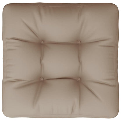 Pallet Cushion Taupe 60x61.5x10 cm Fabric