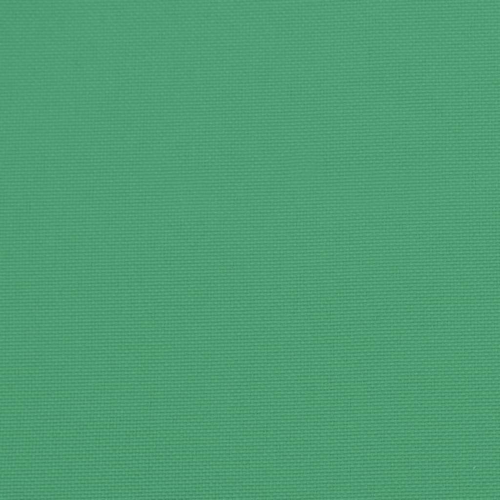 Pallet Cushion Green 58x58x10 cm Fabric
