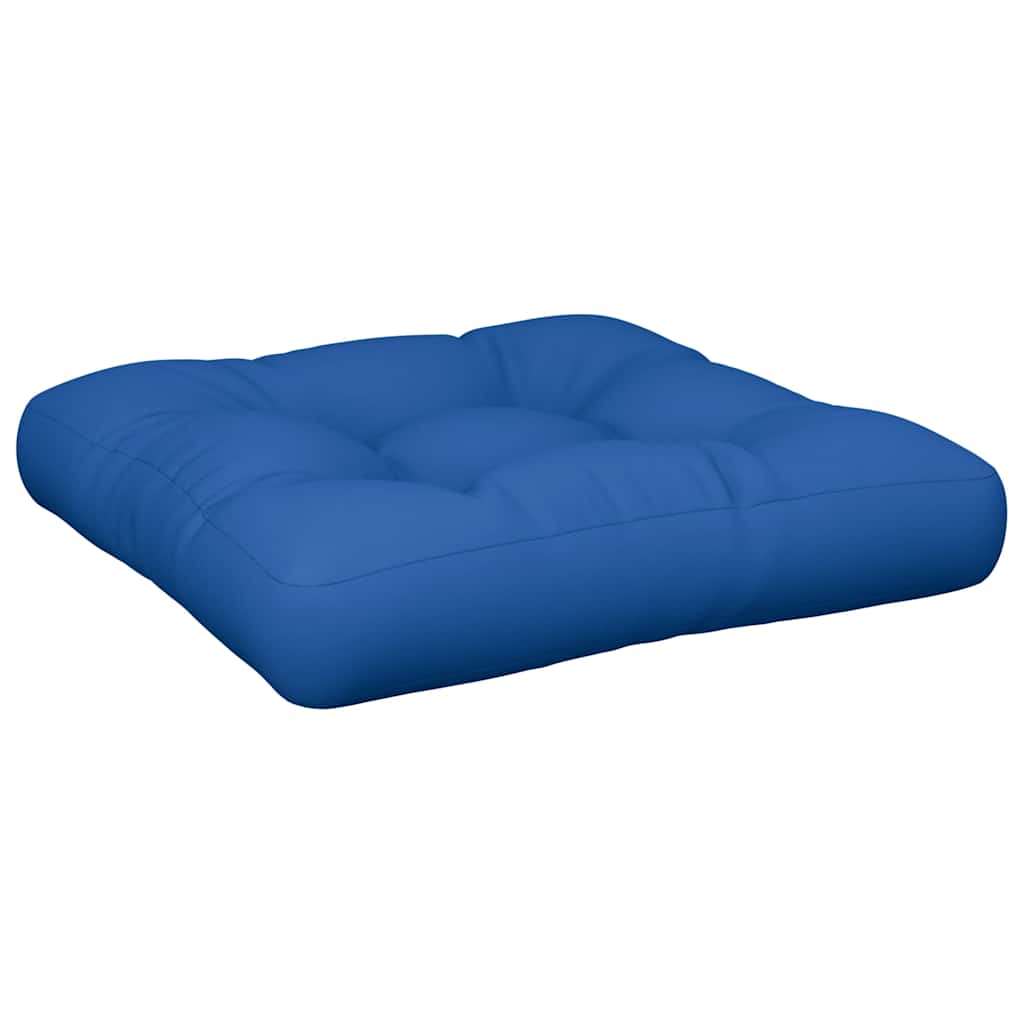 Pallet Cushion Blue 58x58x10 cm Fabric