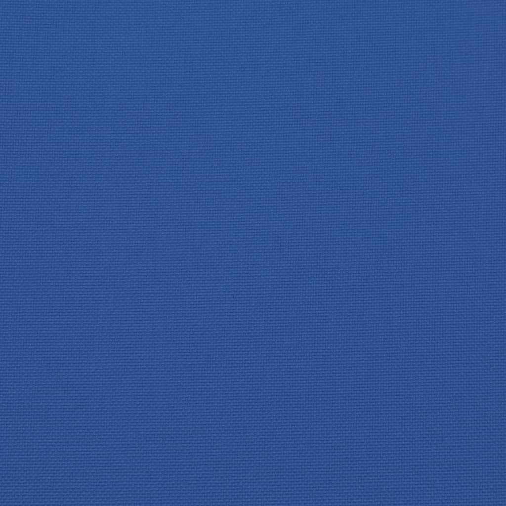 Pallet Cushion Blue 58x58x10 cm Fabric