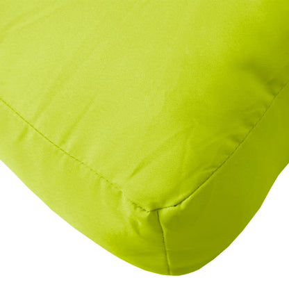 Pallet Cushions 2 pcs Bright Green Fabric
