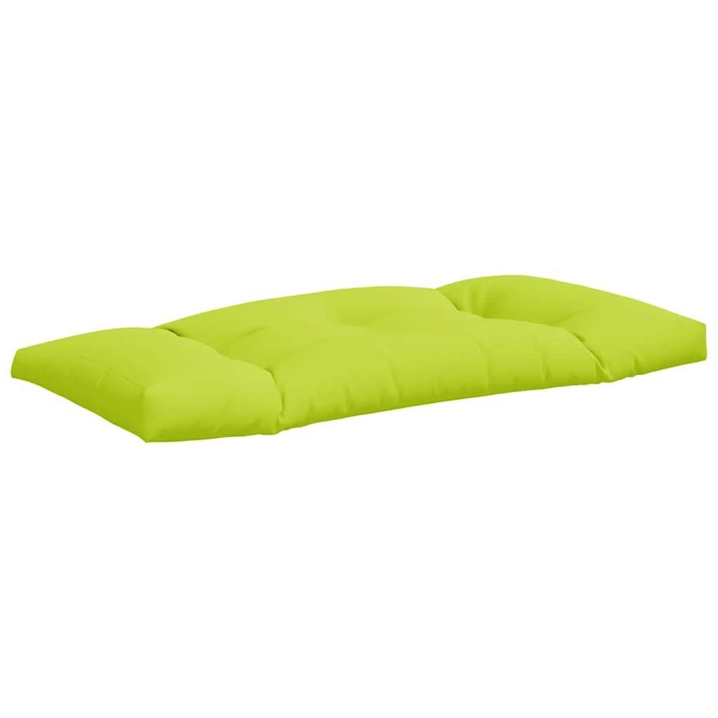 Pallet Cushions 3 pcs Bright Green Fabric