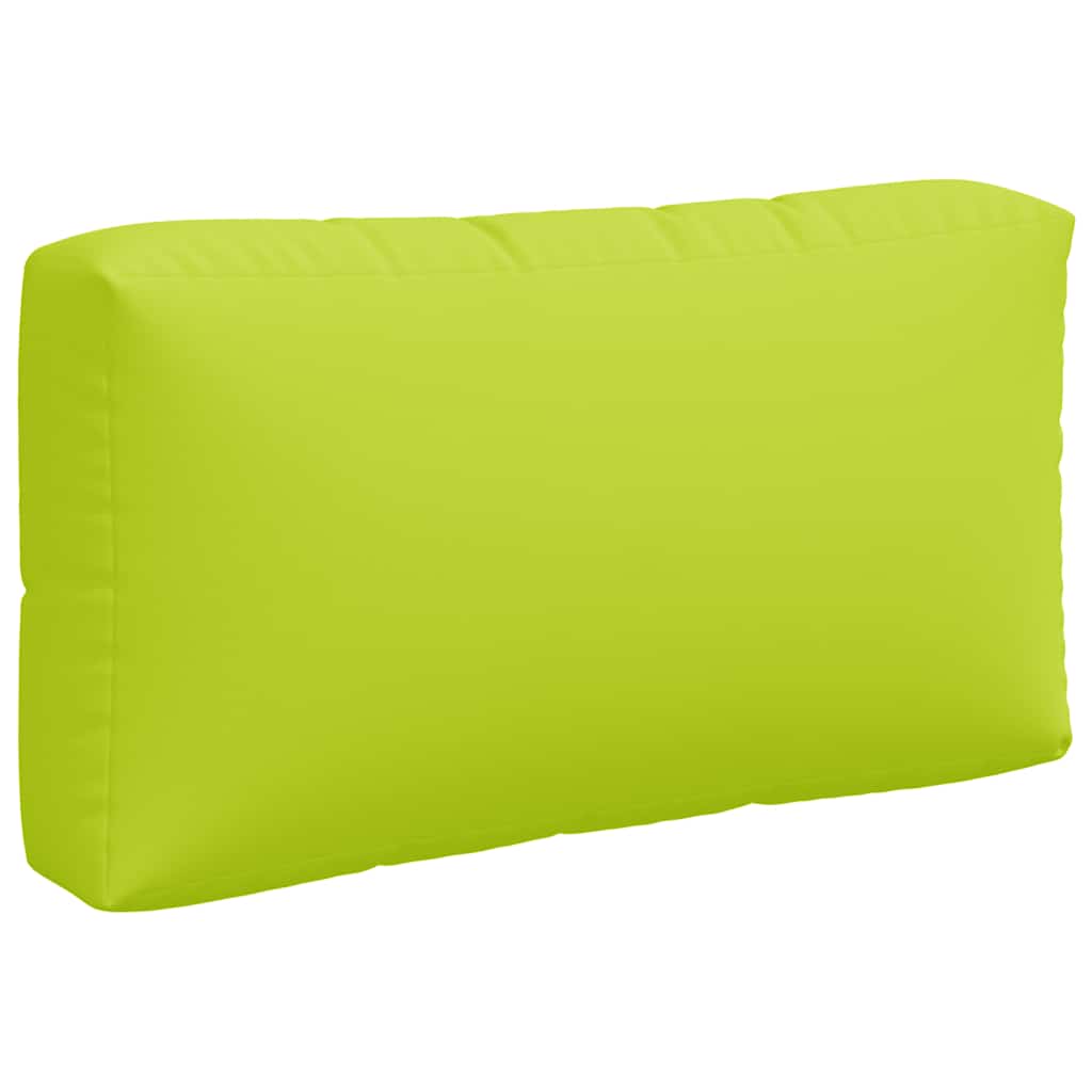 Pallet Cushions 3 pcs Bright Green Fabric
