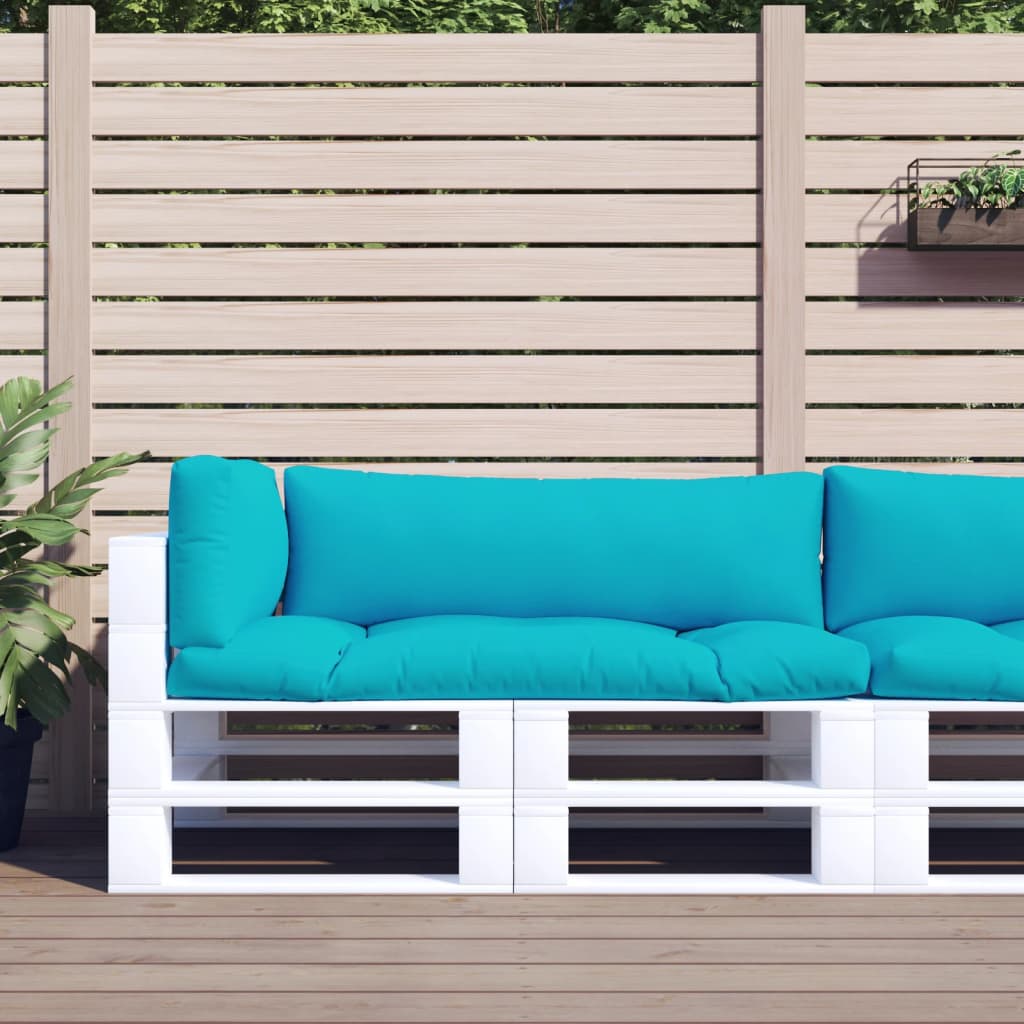Pallet Cushions 3 pcs Turquoise Oxford Fabric