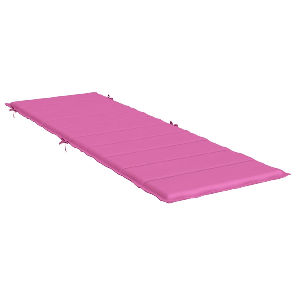 Sun Lounger Cushion Pink Oxford Fabric