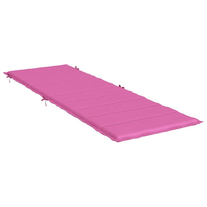 Sun Lounger Cushion Pink Oxford Fabric