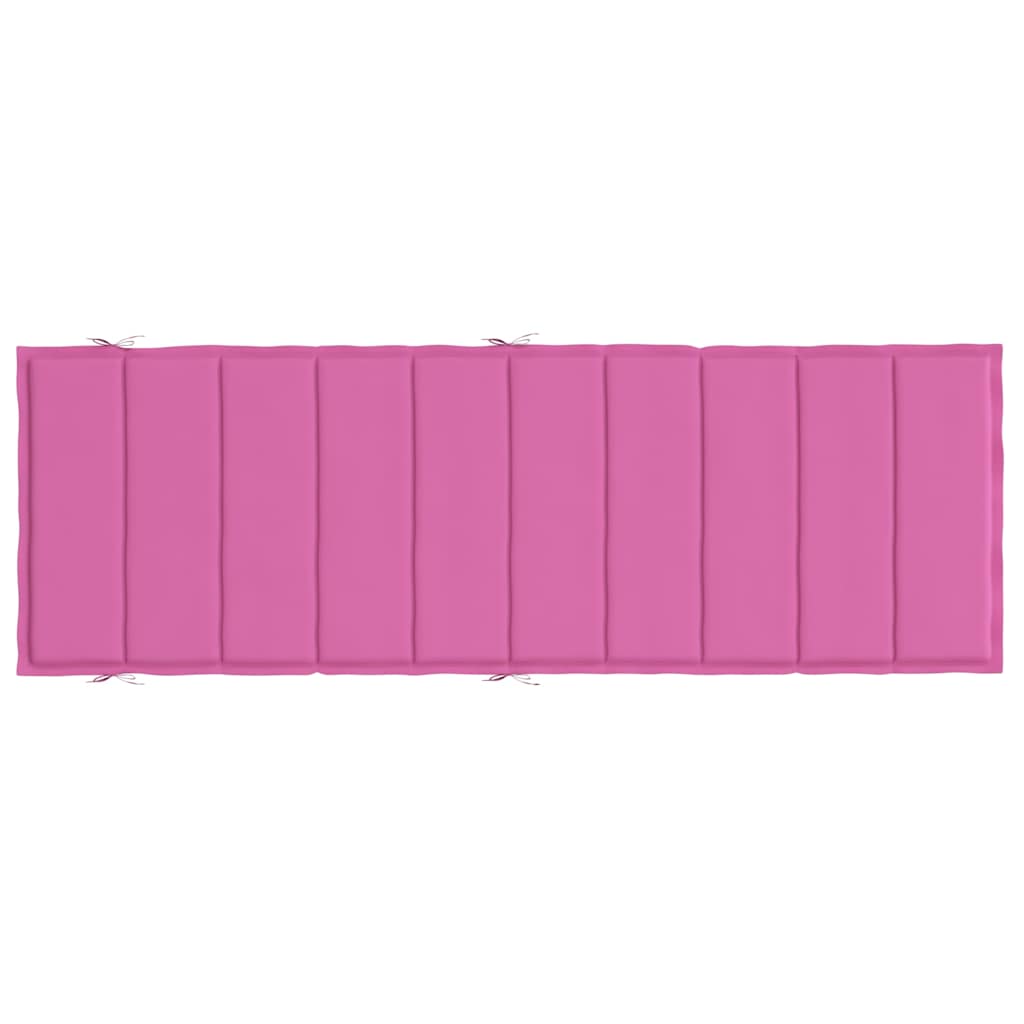 Sun Lounger Cushion Pink Oxford Fabric
