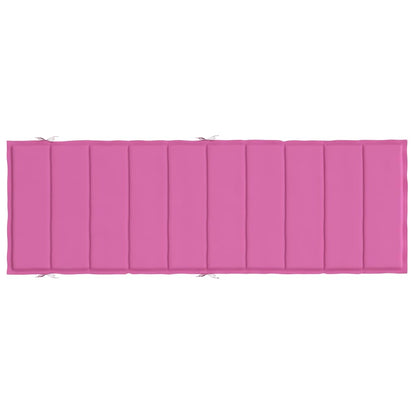 Sun Lounger Cushion Pink Oxford Fabric