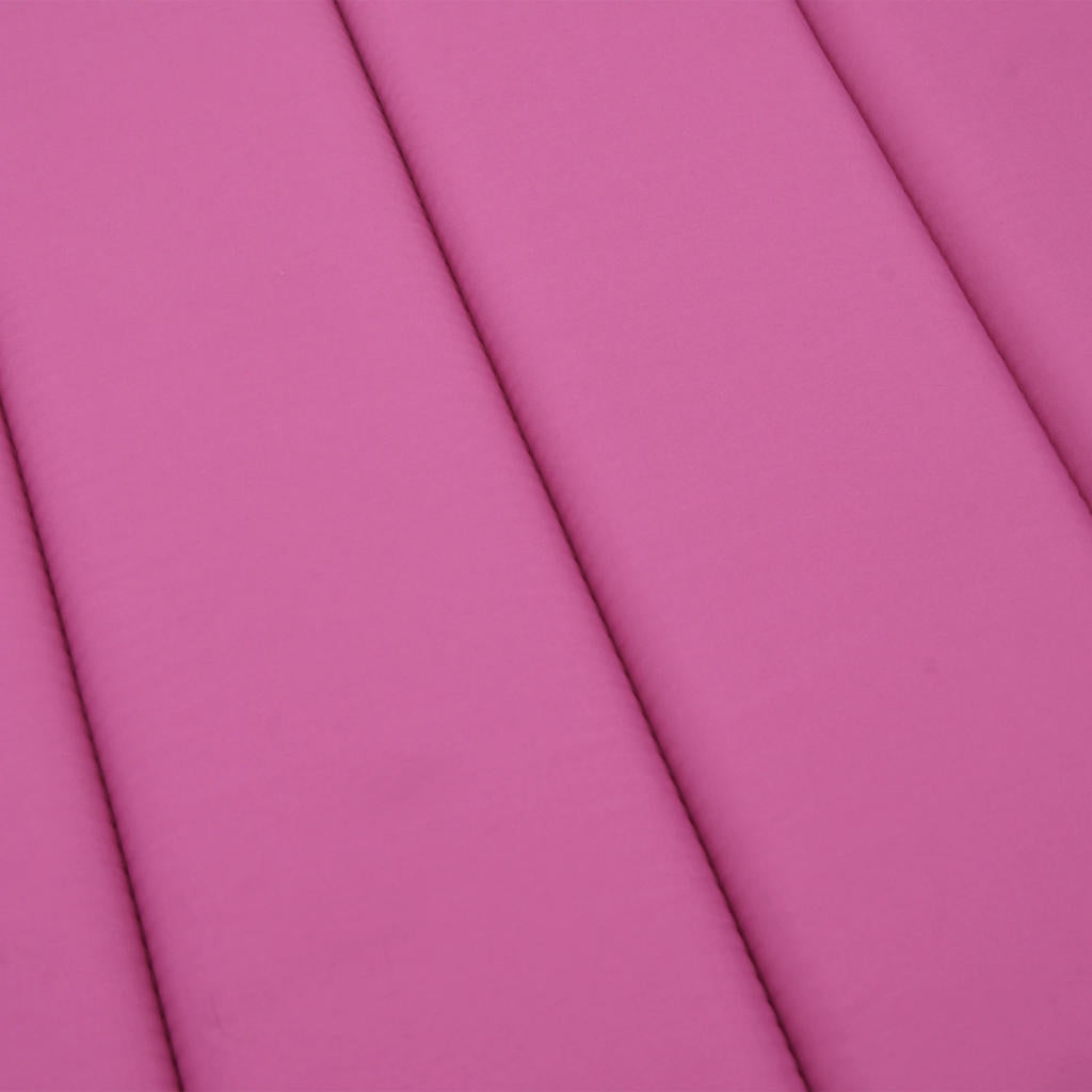 Sun Lounger Cushion Pink Oxford Fabric