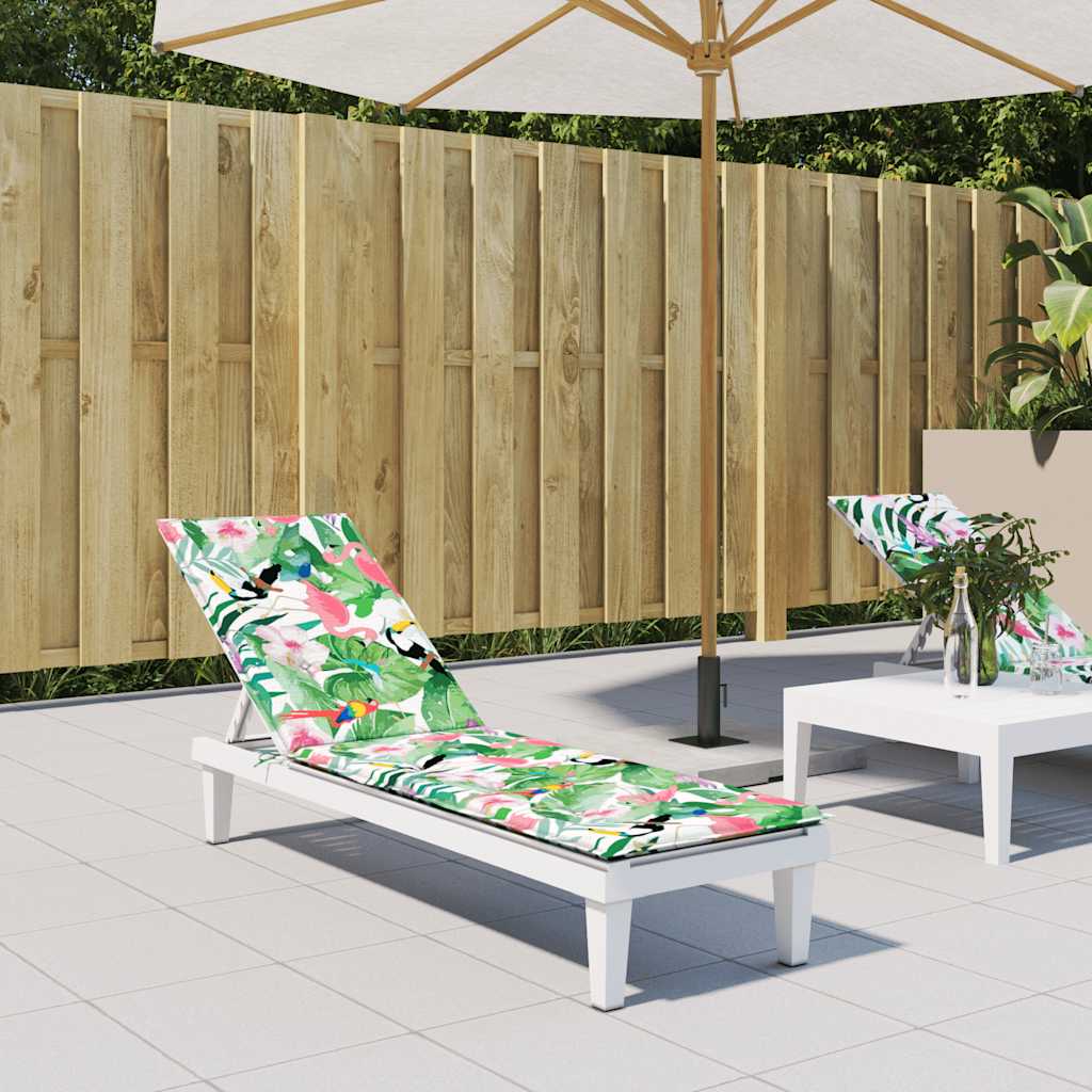 Deck Chair Cushion Multicolor Oxford Fabric
