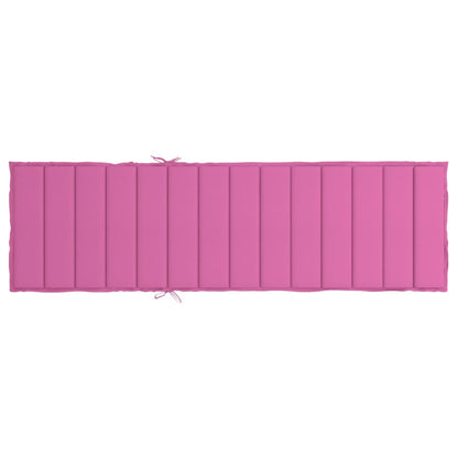 Sun Lounger Cushion Pink Oxford Fabric