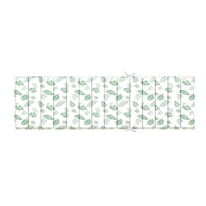 Sun Lounger Cushion Leaf Pattern Oxford Fabric