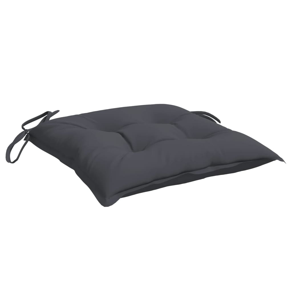 Chair Cushions 6 pcs Anthracite 15.7"x15.7"x2.8" Oxford Fabric