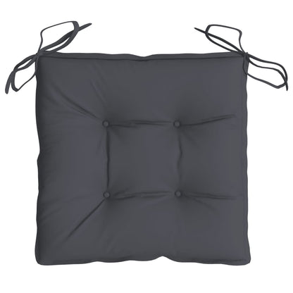 Chair Cushions 6 pcs Anthracite 15.7"x15.7"x2.8" Oxford Fabric